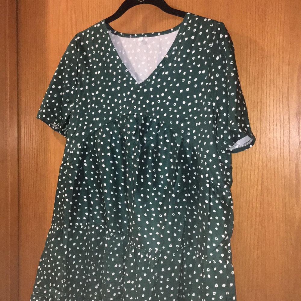 NWOT polka dot dress